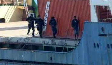  توقیف کشتی ترکیه ای حامل سلاح به لیبی