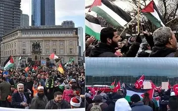  ادامه تظاهرات در کشورهای مختلف در اعتراض به تصمیم ترامپ