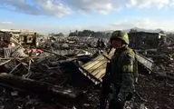 آتش سوزی مهیب و مرگبار در بازار مکزیک 