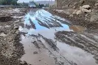 سیلاب در شرق استان گلستان/ راه ۵ روستا مسدود شد 