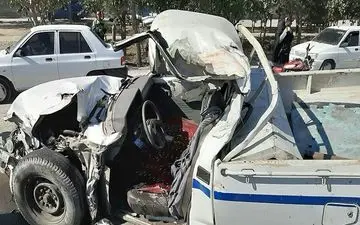 بر اثر تصادف در محور کنارک-جاسک 6 نفر فوت و 3 نفر مصدوم شدند