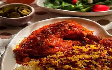 زرشک پلو با مرغ مجلسی رو این طوری درست کن/ همه انگشت به دهان بمونن!