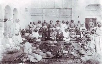 سفره شب یلدا در عهد قاجار