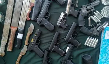 ‍ کشف 172 قبضه اسلحه و 153 تیغه سلاح سرد در کرمانشاه/کاهش 3 درصدی سرقت های مهم در استان 