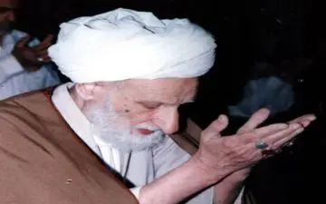 سیره رفتاری آیت‌الله بهجت(ره) در منزل +فیلم 