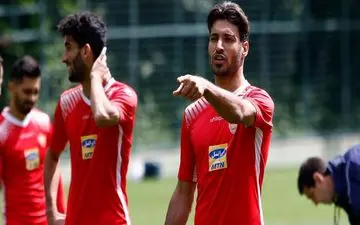 درگیری لفظی 2 بازیکن پرسپولیس در تمرین امروز