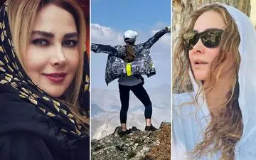 تصویری از آنا نعمتی با موهای بهم ریخته و نامرتب/ اعتماد به نفس بالای خانم بازیگر!