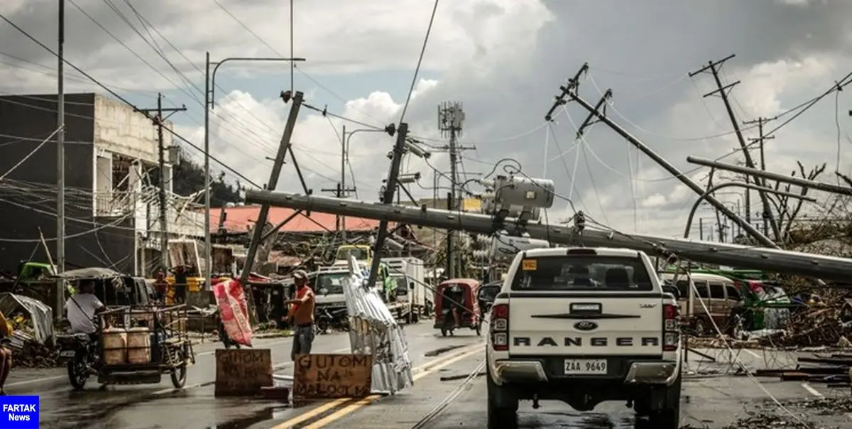 شمار قربانیان طوفان مرگبار فیلیپین به ۳۷۵ نفر رسید+تصاویر