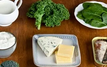  افزایش دریافت کلسیم با این مواد غذایی
