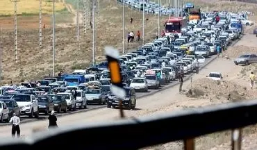 ترافیک نیمه‌سنگین در آزادراه کرج – تهران 