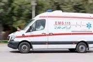 حادثه در محور همدان-سنندج؛ مینی‌بوس تیم کشتی واژگون شد