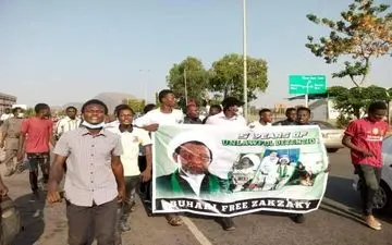 تظاهرات مردم نیجریه برای آزادی شیخ زکزاکی