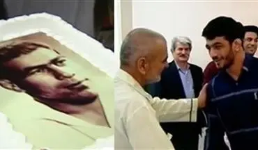 اقدام زیبای کشتی‌گیران در روز ملی کشتی