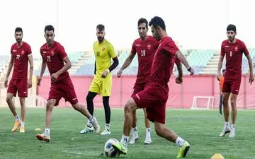 گزارش تمرین پرسپولیس| کارهای سبک با حضور یک میهمان ویژه