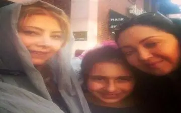  ژست عجیب و متفاوت دو بازیگر زن سینمای ایران در آمریکا