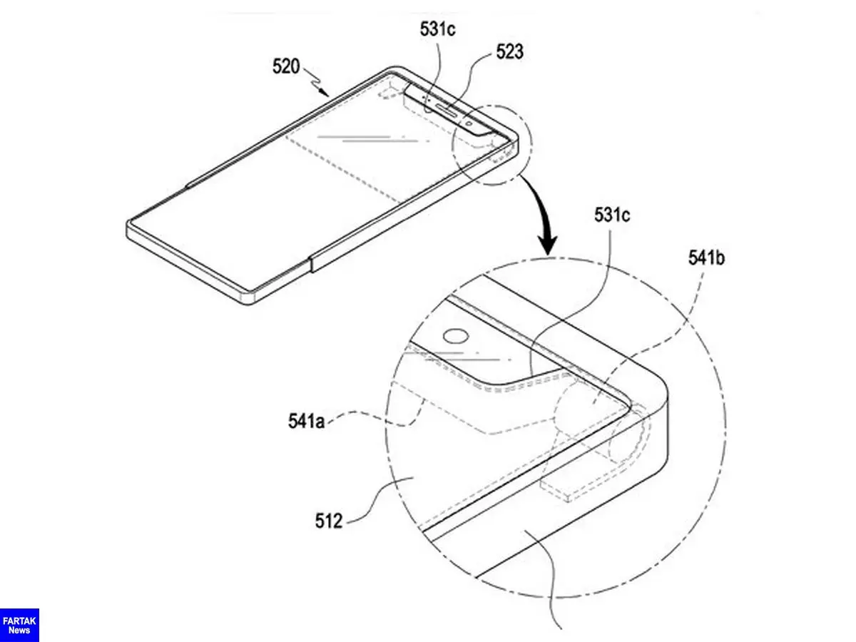 سامسونگ حق امتیاز موبایل با نمایشگر انعطاف پذیر را ثبت کرد