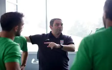 
برگزاری تمرین ریکاوری تیم ملی پس از بازی با هند
