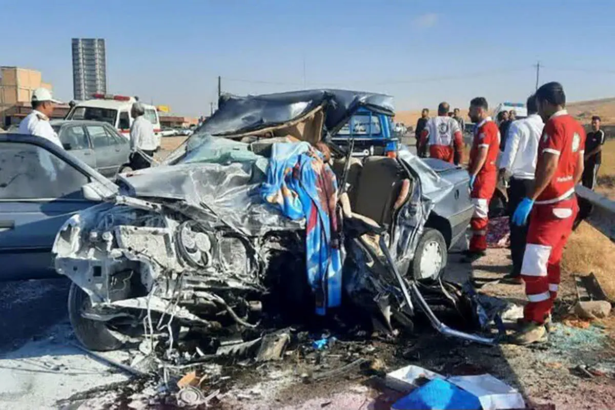 تصادف مرگبار در این جاده/ ۵ نفر جان باختند