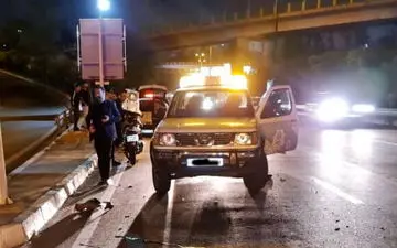 تصادف زنجیره‌ای در بزرگراه باکری؛ ۸ مصدوم و اعزام ۵ آمبولانس

