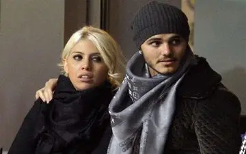 جلسه ایکاردی و همسرش با مدیران اینتر 