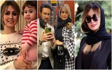 سپیده بزمی پور، همسر شاهرخ استخری در آرایشگاه + عکس شرم آور