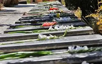 طراحی و ساخت المان گلزار شهدای امامزاده عقیل(ع) اسلامشهر توسط هنرمند اسلامشهری   