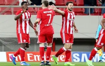 پیروزی المپیاکوس در حضور ۸ دقیقه‌ای انصاری‌فرد 