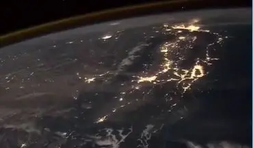 تایم‌لپس زیبای زمین از دید ایستگاه فضایی