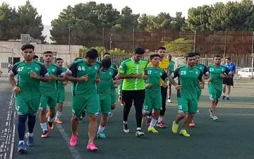  قبل از دوئل آبی‌ها شاگردان ویسی تمرین کردند