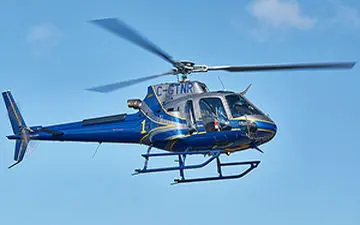 سقوط یک بالگرد هنگام برخاستن از زمین + فیلم