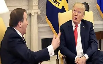 اظهارات تند توییتری ترامپ علیه سوئد به خاطر بازداشت خواننده آمریکایی