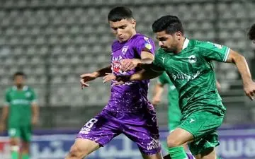  تقسیم امتیاز ذوب‌آهن و هوادار در شب موقعیت‌سوزی‌ها 