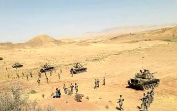 مانور ارتش در مرز ایران و کردستان عراق  آغاز شد 