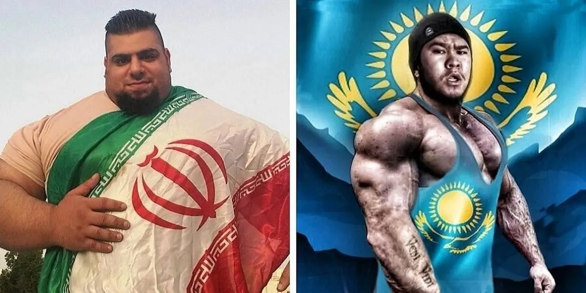 هالک ایرانی دوباره قاطی کرد/ اینبار خط و نشان برای گوریل قزاقستانی 