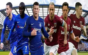 رونمایی از ترکیب اصلی چلسی و وستهام