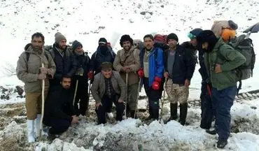 ۹ کوهنورد محلی مفقود شده در دنا پیدا شدند