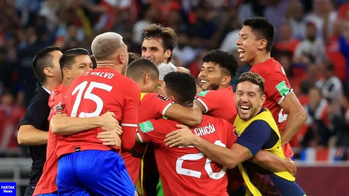 
رونمایی از ترکیب کاستاریکا برابر اسپانیا