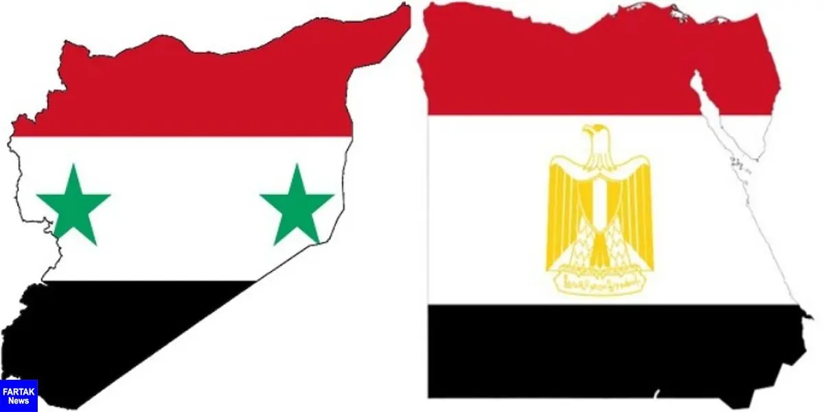  مصر از دولت قانونی وارتش سوریه حمایت کرد