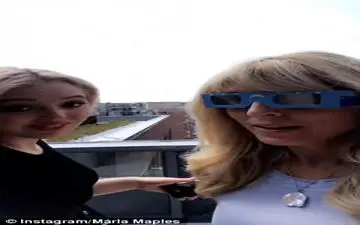 همسر دوم ترامپ و دخترش+عکس