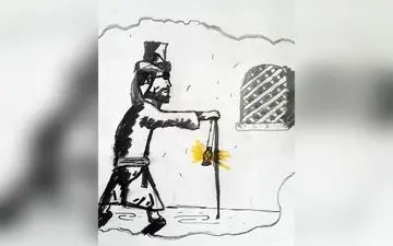 حکایت چراغ نابینا و کور دلی فضول