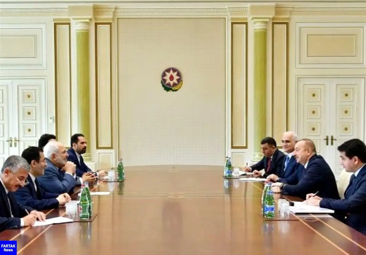 دیدار ظریف با رئیس‌جمهور آذربایجان در حاشیه نشست جنبش عدم تعهد