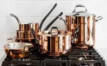خطرات استفاده از ظروف مسی در آشپزخانه