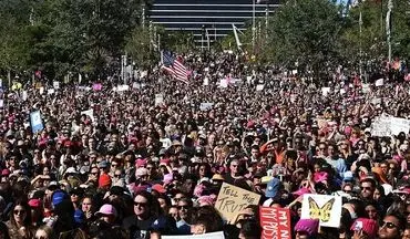  صدها هزار آمریکایی علیه ترامپ تظاهرات کردند