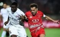 یک گل در نیمه اول پرسپولیس و فولاد