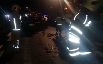 تصادف عجیب پراید با قطار + فیلم