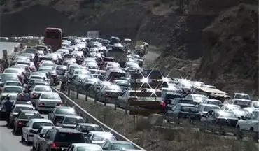 ترافیکی سنگین در مسیر بازگشت زائران اربعین