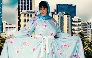 رفتار با مزه همراه با حرکات موزون نعیمه نظافت دوست مردم را به وجد آورد /ویدیو 