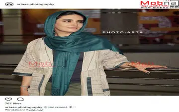 تیپ و میکاپ متفاوت لیندا کیانی در یک مراسم (عکس)