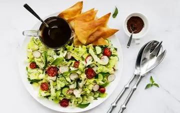 طرز تهیه فَتّوش| این سالاد عربیه!