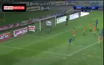 گل چهارم استقلال به سایپا (سجاد آقایی)